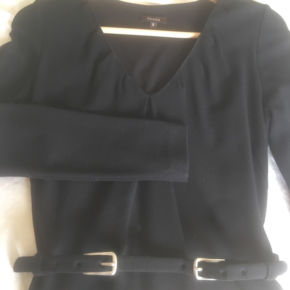 Tocca belted dress
